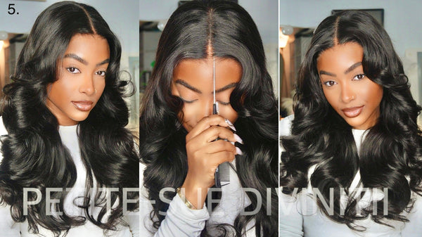 M-Cap Face-Framing Layered Cut Body Wave 9x6 Wear Go Glueless Wig With Curtain Bangs