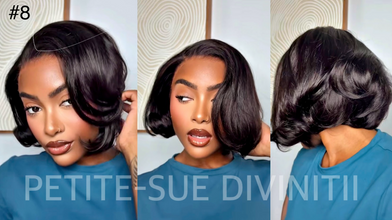 7x5 Bob Wear Go Wig Pre-Bleached Tiny Knots Pre-Styled C Part