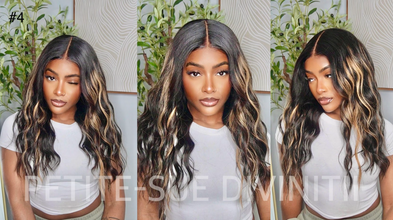 13x6 Lace Front Highlight Wavy Pre-custamized wig