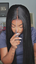 Kinky Straight Put On and Go Glueless Lace Wigs 7x5 Bye Bye Knots Human Hair Lace Wig