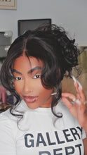 :Curtain Bangs Glueless HD Lace Wig Chic Retro Human Hair Wig with Adjustable Strap