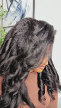 4C Edges Kinky Straight Wigs With Kinky Edges 360 HD Lace Front Wigs