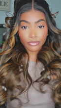 Bye Bye Knots Balayage Brown Body Wave 7x5 Wig with Elastic Drawstring