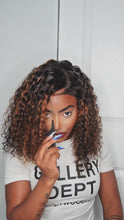 5x7 Highlight Glueless Bob Waterwave Wig